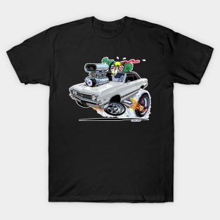 Vince Crains 1967 Chevelle Super Sport White T-Shirt